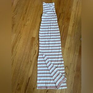 American Apparel Red and White dress